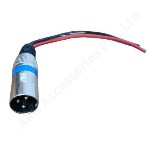 CON XLR DURBIN MALE WITH WIRE